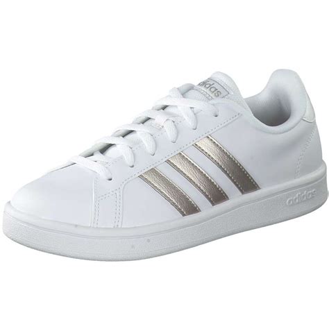 adidas damen-sneaker grand court base weiß|Adidas grand court base.